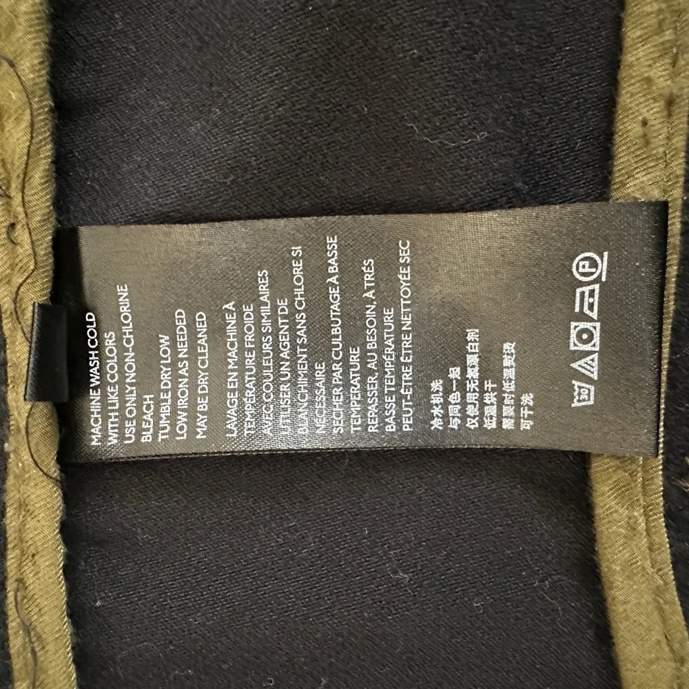 Free People Ella Sergeant Military Jacket Washed Black - Size M - Picture 8 of 9